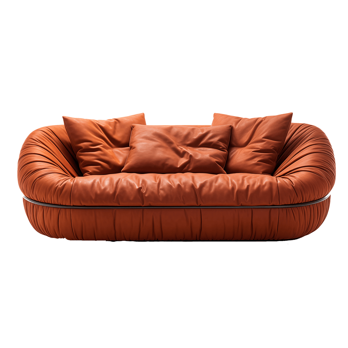 Armless Twin Size Floor Sofa - Image 2