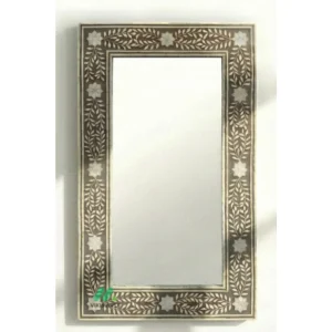 Bone Inlay Grey Mirror
