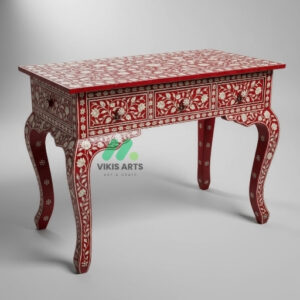 Bone inlay study table