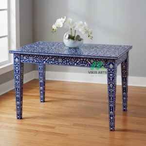 Bone inlay study table