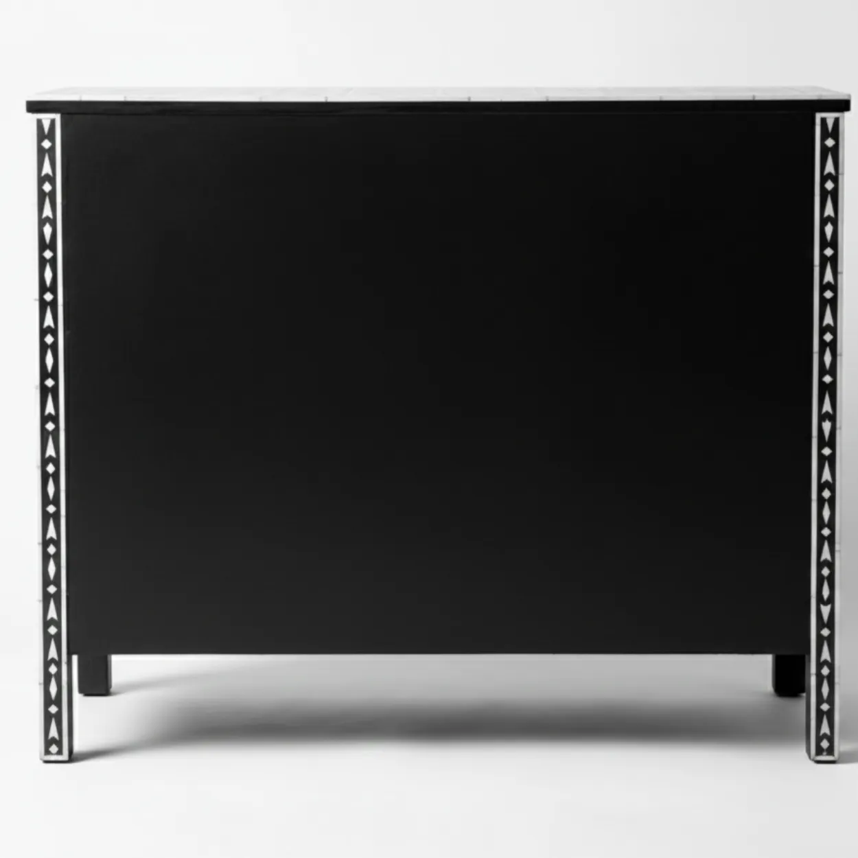 Bone Inlay Black 9 Chest of Drawer - Image 2