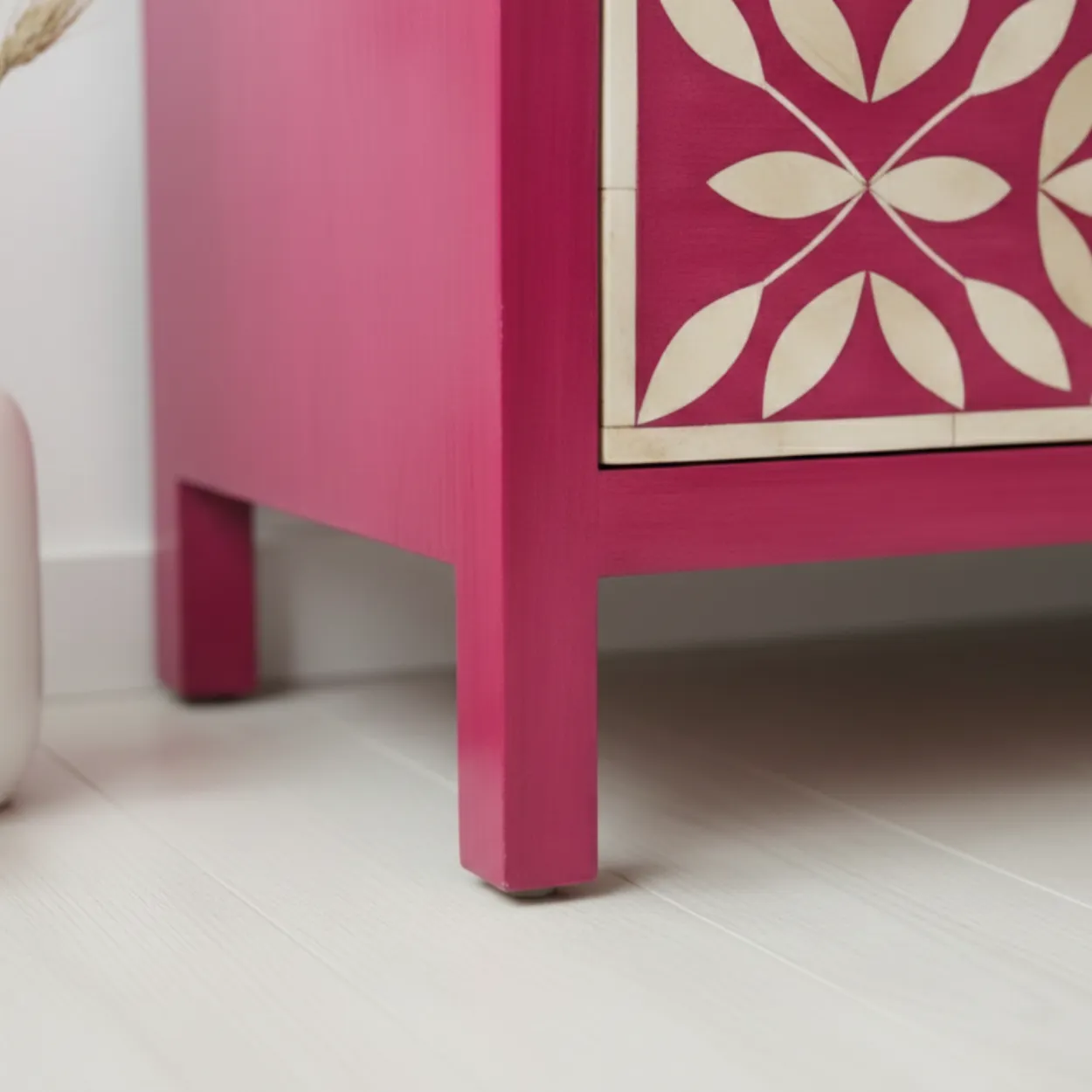 Bone Inlay Pink 6 Chest of Drawer - Image 7