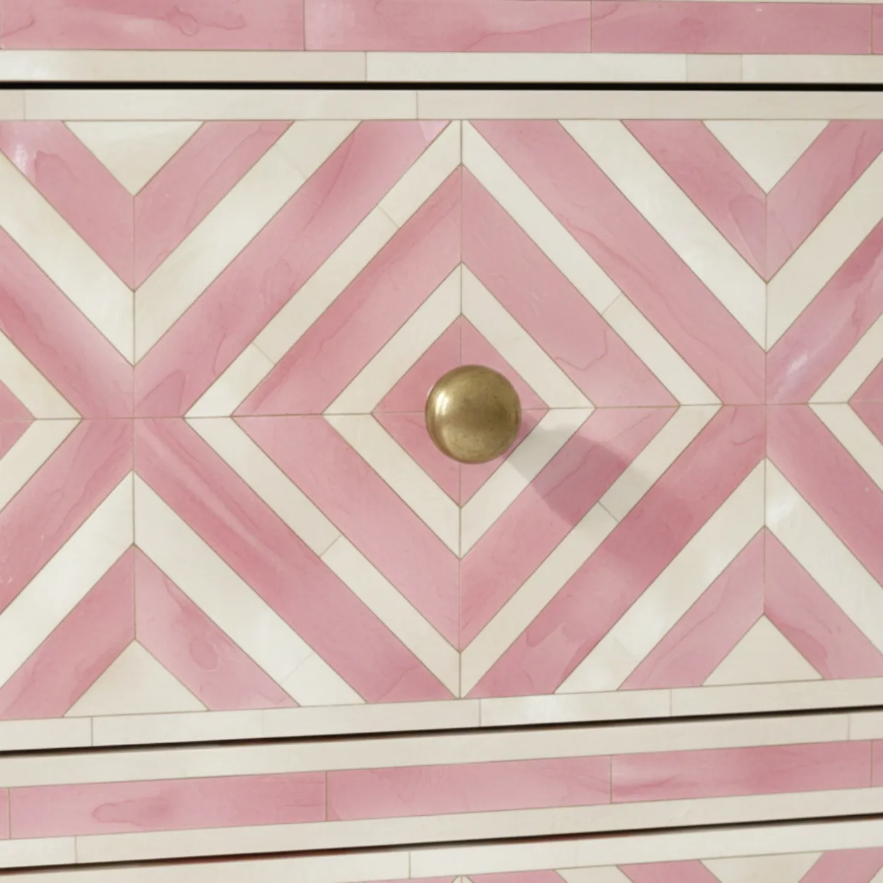 Bone Inlay Baby Pink 9 Chest of Drawer - Image 5