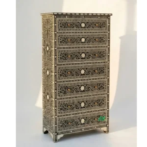 Bone Inlay black Tall Boy