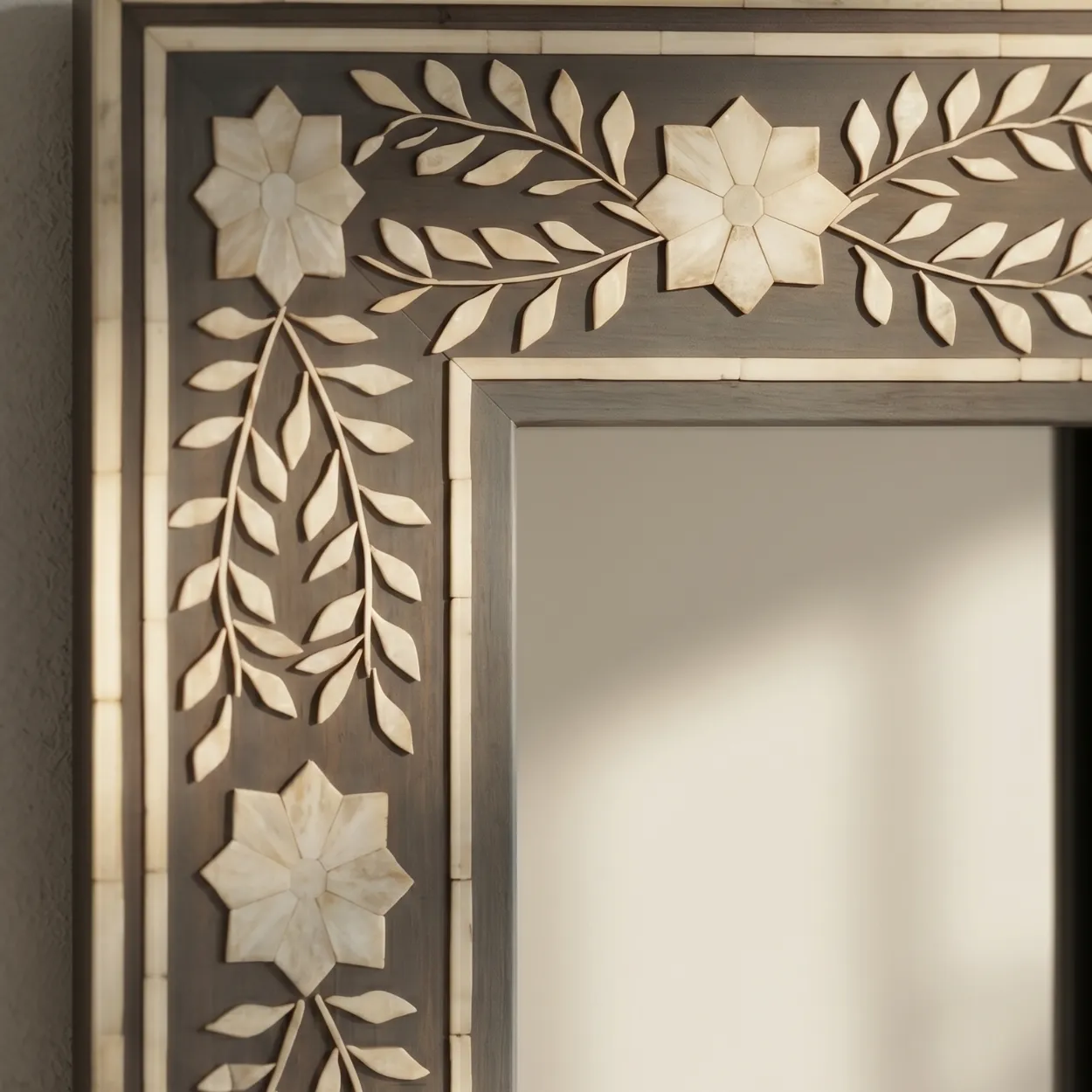 Bone Inlay Grey Mirror - Image 4