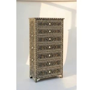 Bone Inlay black Tall Boy