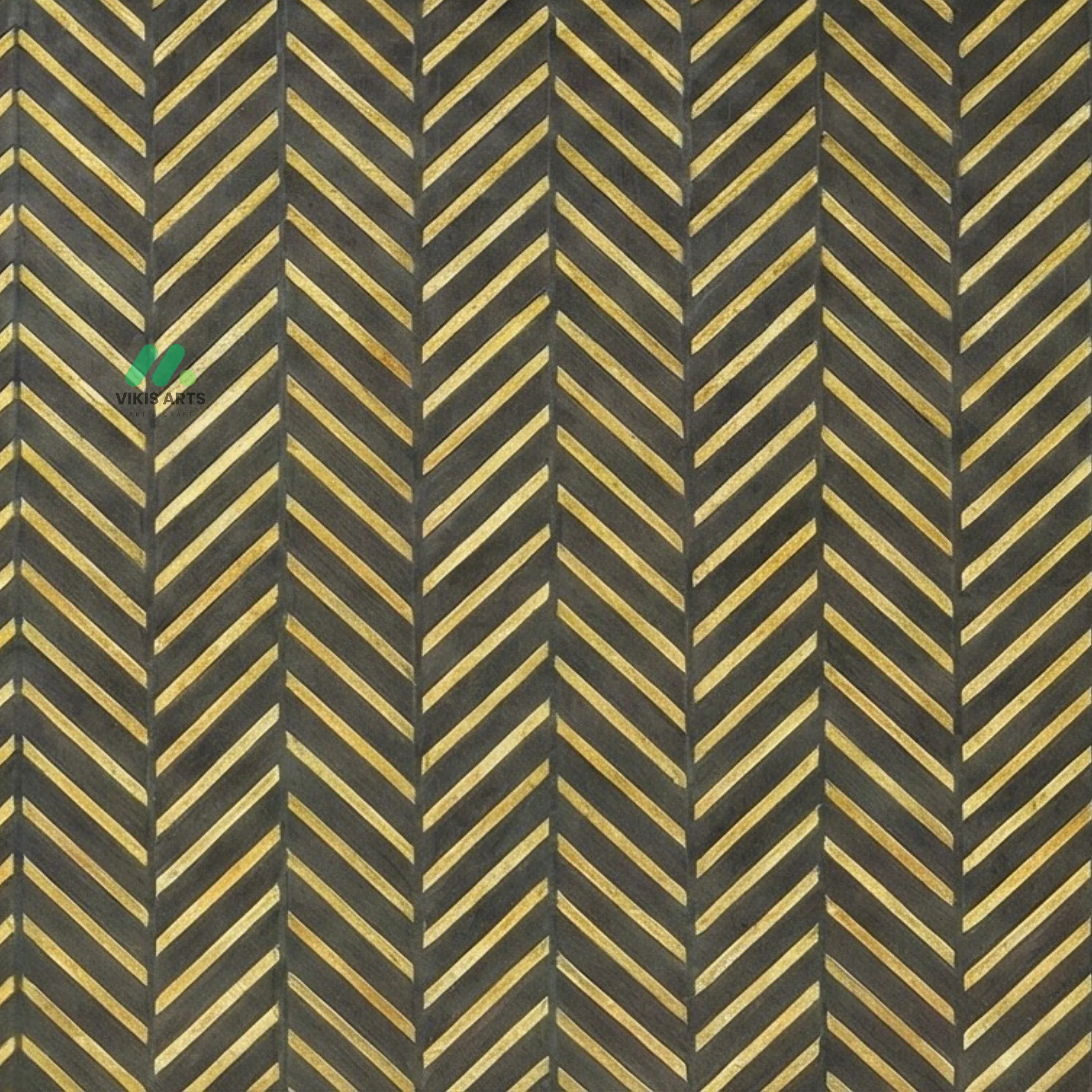 Bone Inlay Grey Cabinet - Image 4