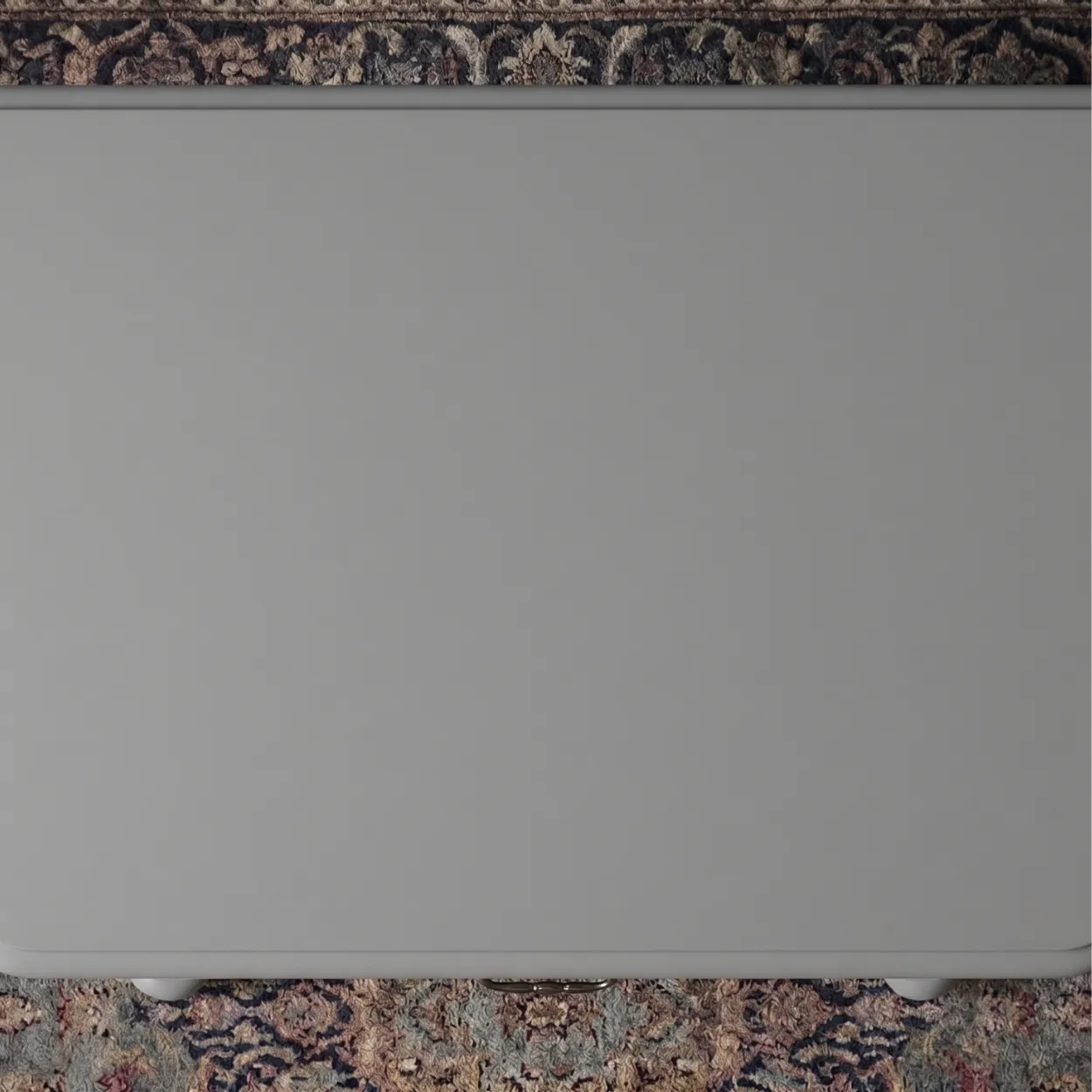 Bone Inlay Grey Bedside Table - Image 3