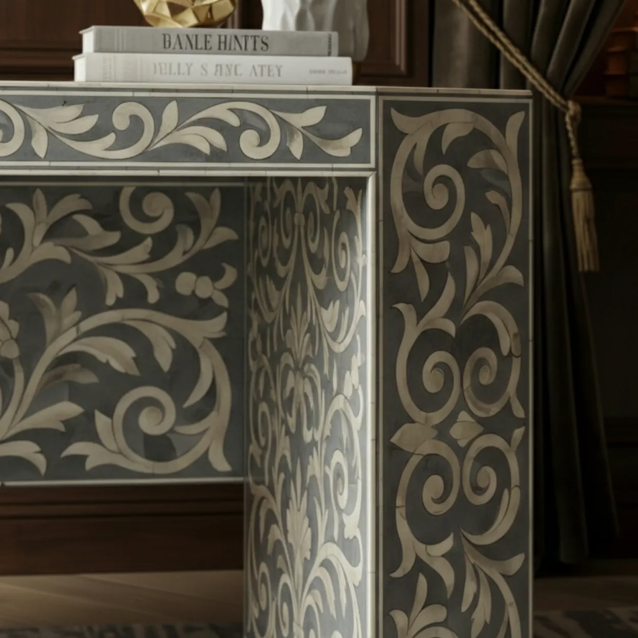 Bone Inlay Grey Console - Image 6