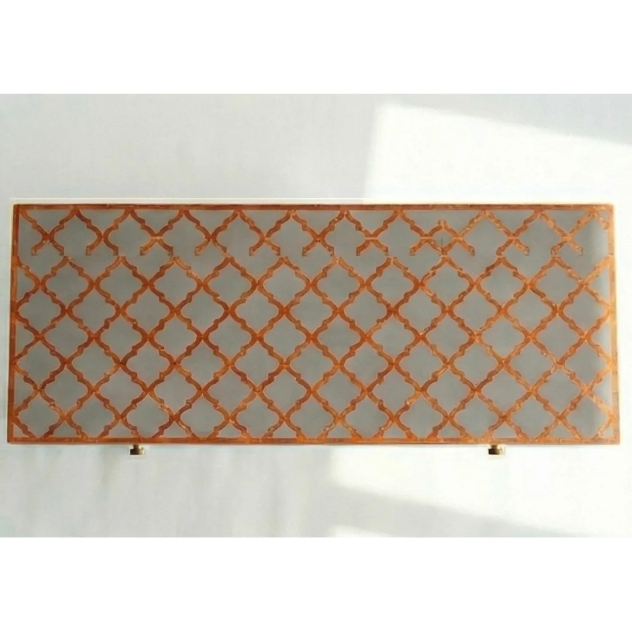Bone Inlay Grey Desk - Image 4