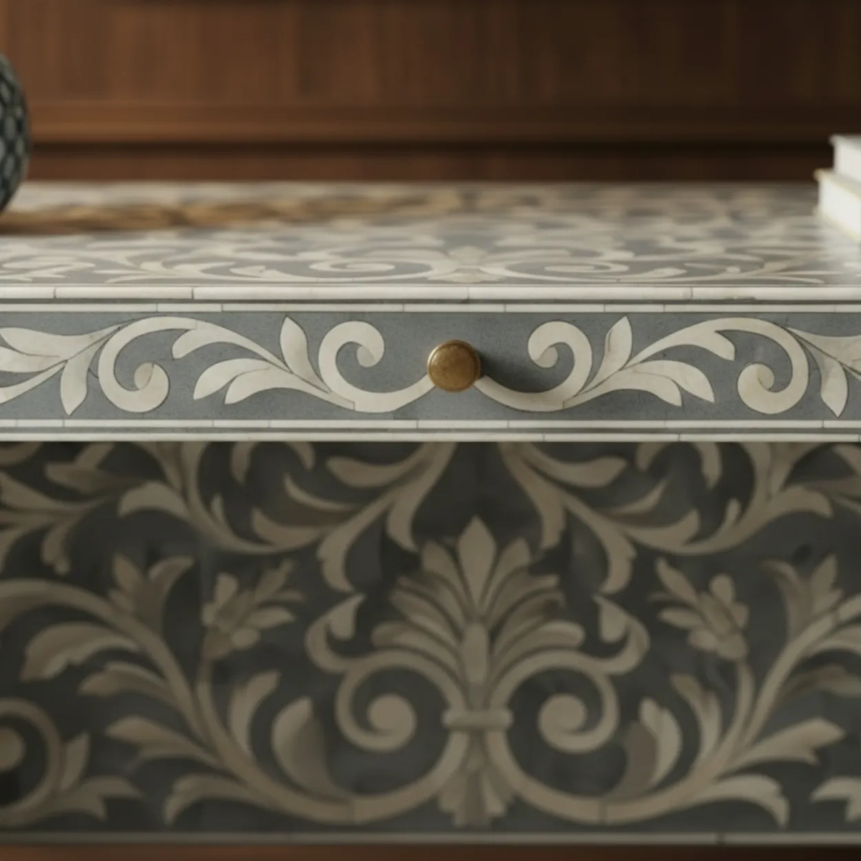 Bone Inlay Grey Console - Image 7
