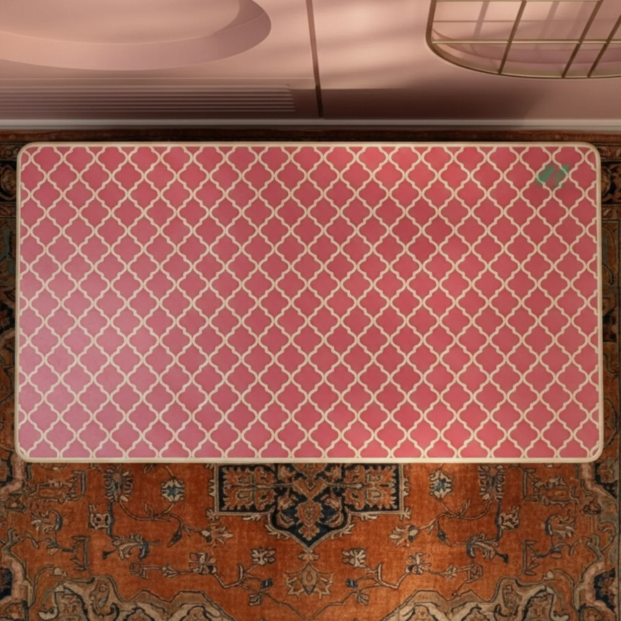 Bone Inlay Pink Desk - Image 4